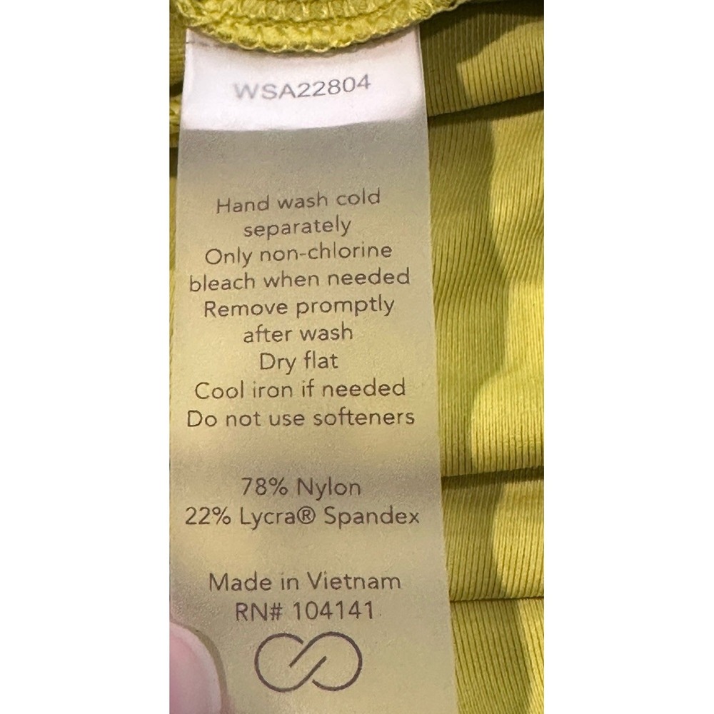 Calia By Carrie Underwood Crop Open Back front tie Yoga Top Long Sleeve Med - Picture 4 of 7